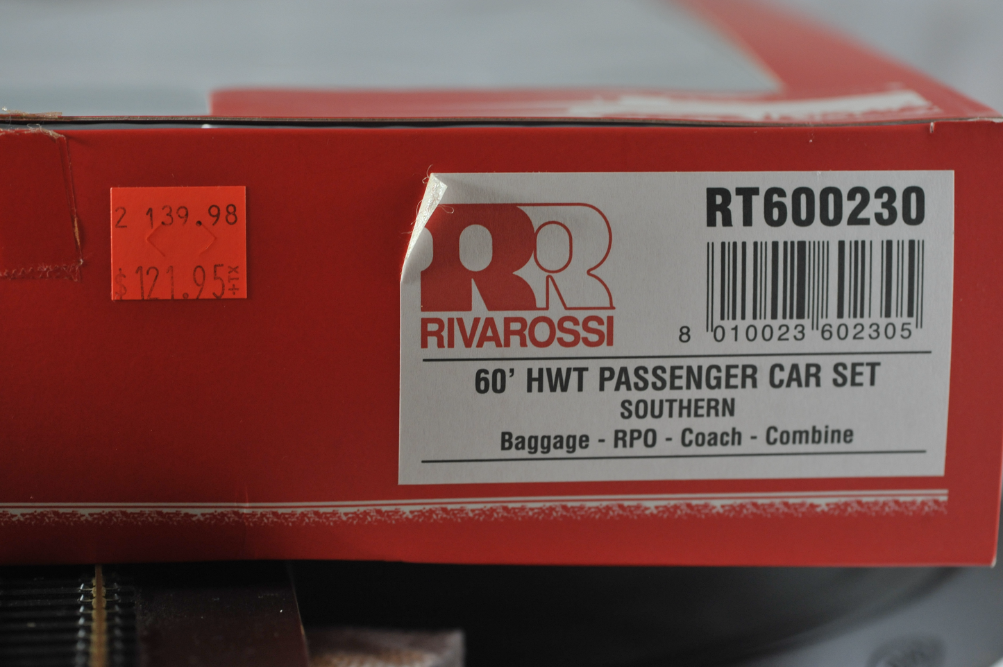 Rivarossi - item RT 600230 - Southern RR - set of 4 passenger cars