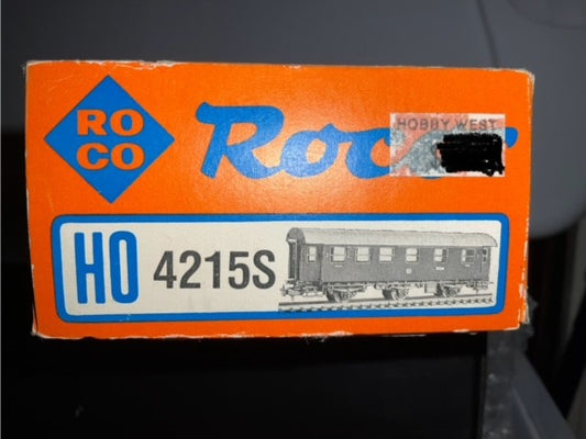 ROCO - item #4214A - Reko DB passanger car - 2nd class, 3 axels