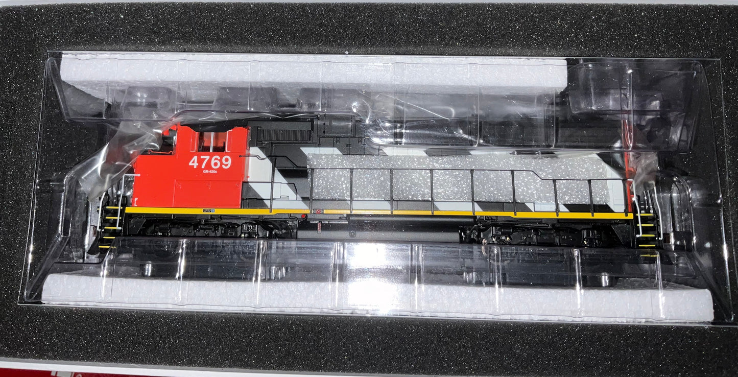 Athearn Genesis G40600, - Canadian National GP38-2 loco in Zebra livery. DCC and Tsunami sound.