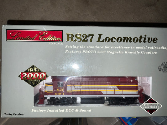 PROTO2000 - item 920-31337 #640-3 - RS27 Demo DIESEL locomotive