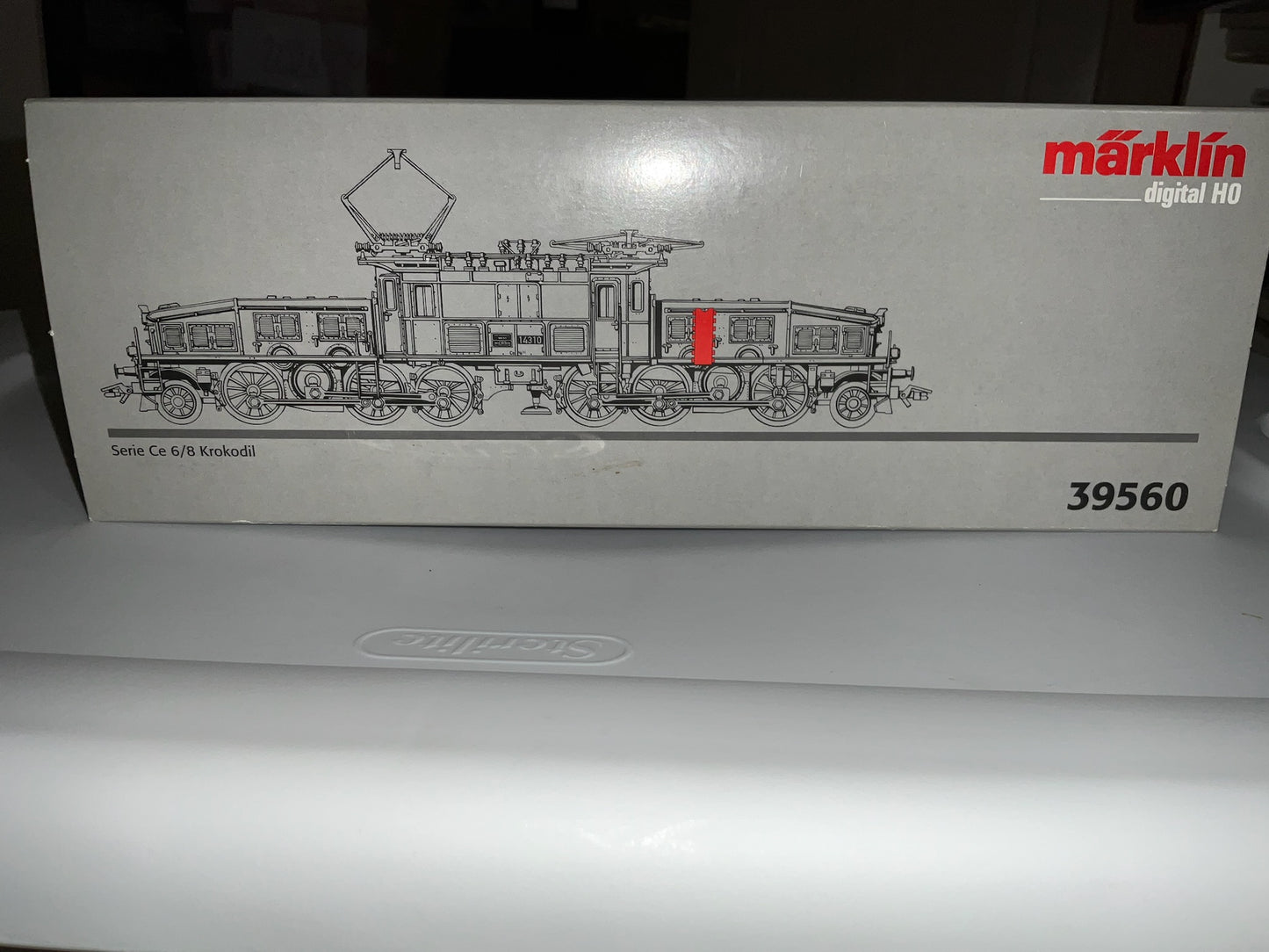 MÄRKLIN - item 39560 - Swiss Railways Ce 6/8 II  "Crocodile" electric locomotive