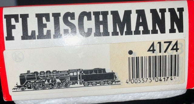 Fleischmann, item 4174 - German Heavy 2-10-0 steam locomotive